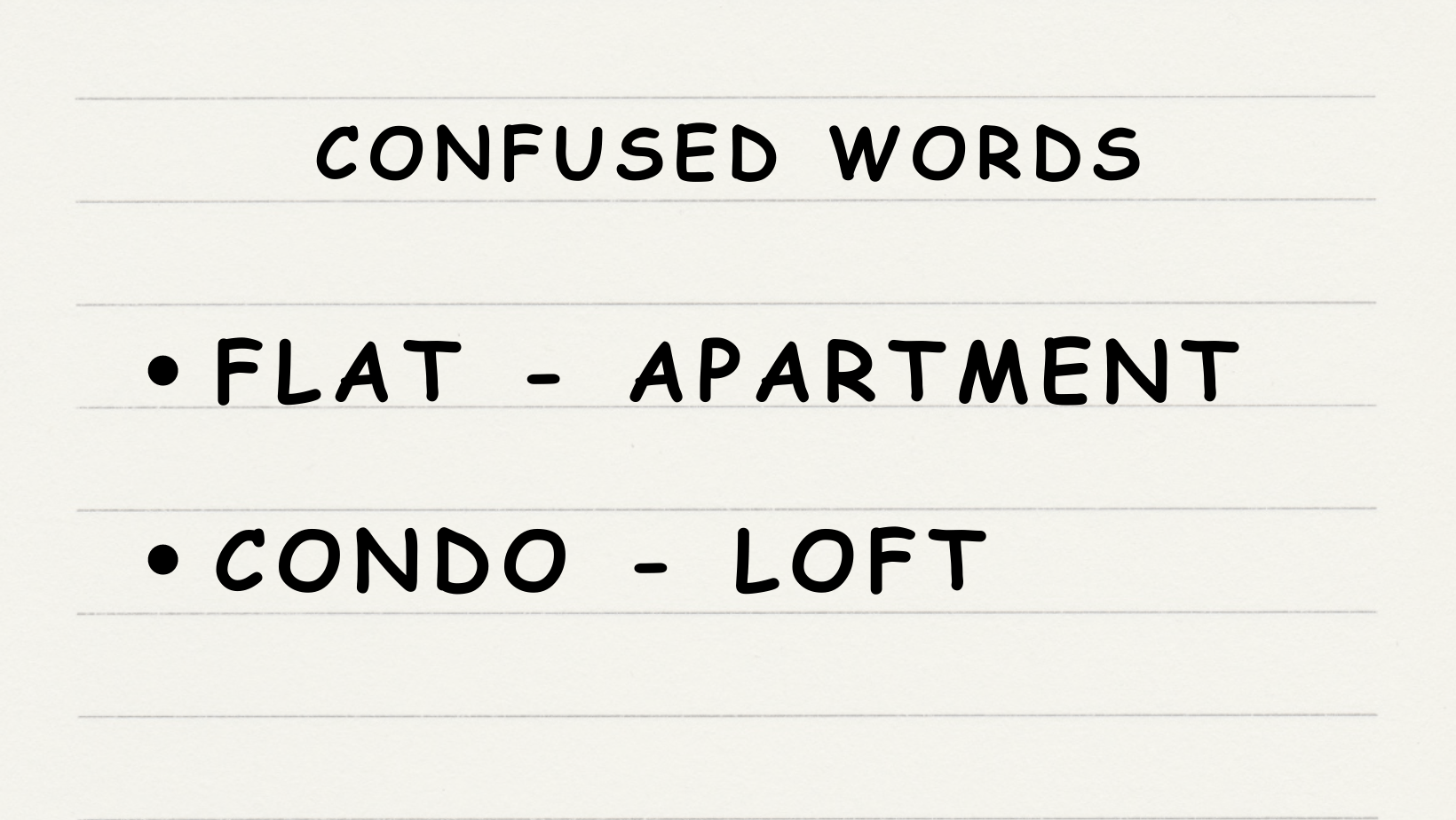 Confused-Words-flat-apartment-loft-condo.png